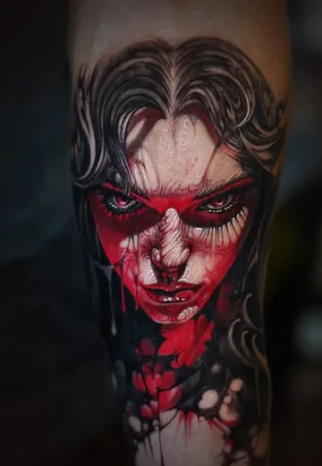 Tattoo work by Stefano Alcántara
