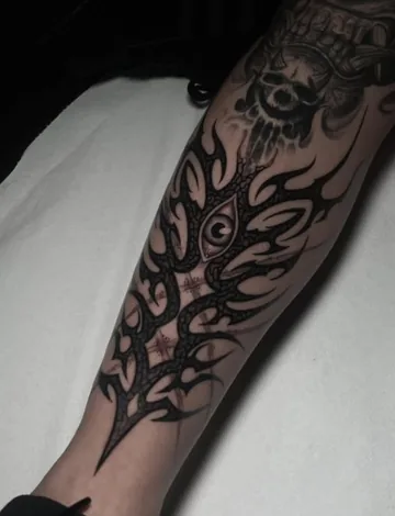Tattoo work by Edinson at Stefano's Tattoo Studio Lima
